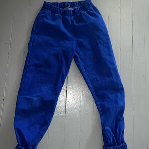 RARE Brandy Melville royal blue joggers in excellent condition SIZE: OSFO
